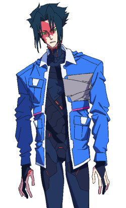 D character art from Cyberpunk Edgerunners 2